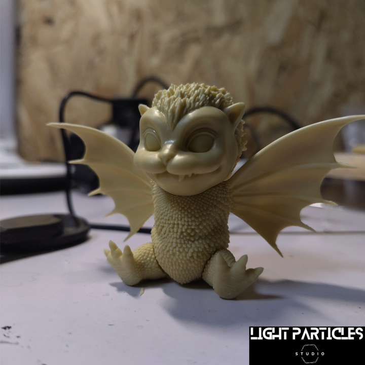 黒龍工房 チビドラット/Dorat/杜勒獸 GK 塗裝 分享