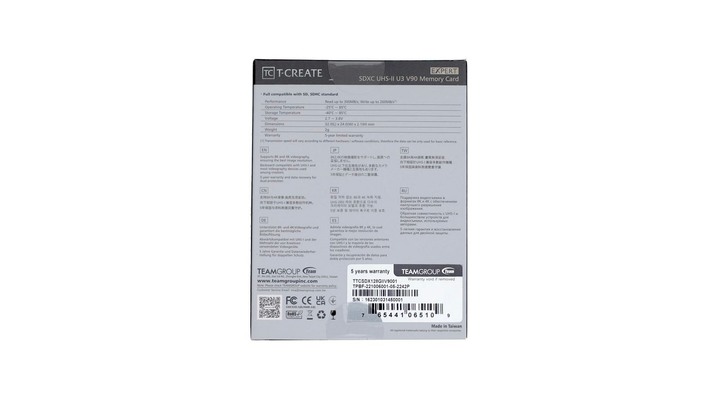 點我看大圖 重出江湖 TEAMGROUP T-CREATE EXPERT SDXC UHS-II U3 V90 相機實測顛覆理論測試