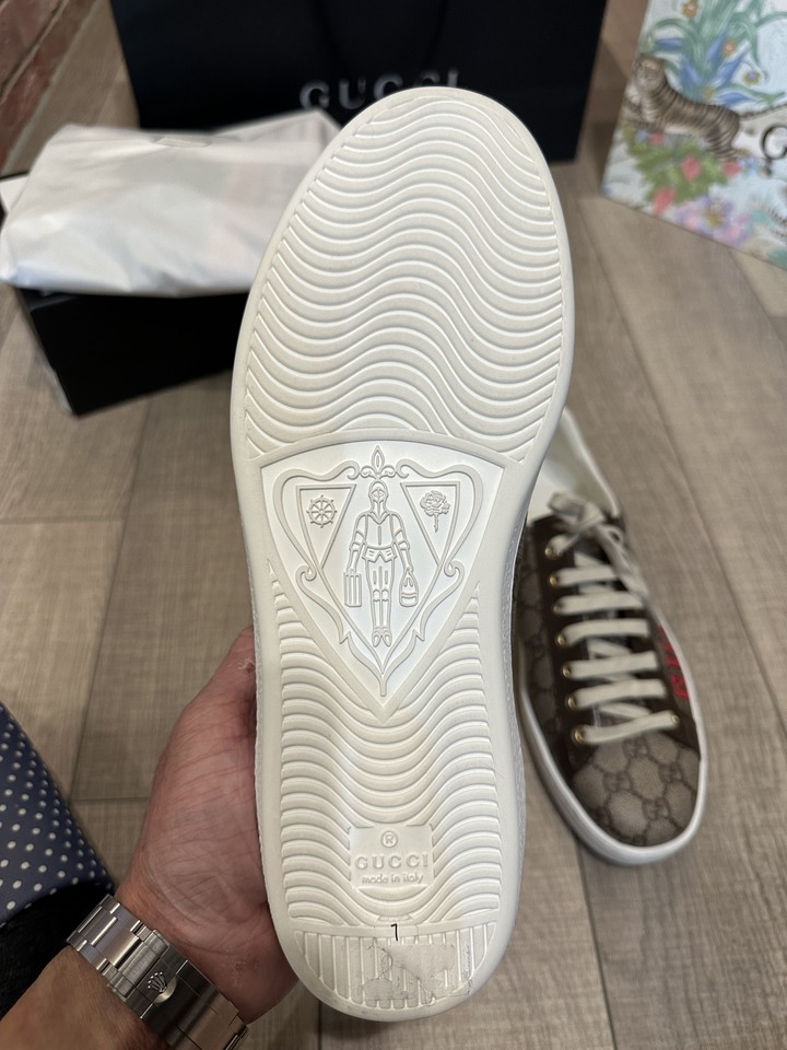 「開箱」GUCCI TIGER sneakers