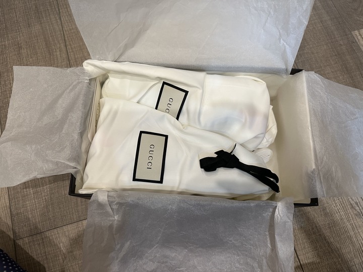 「開箱」GUCCI TIGER sneakers