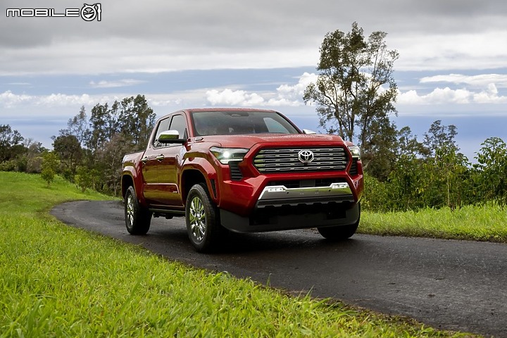 【海外新訊】Toyota大改款Tacoma登場，具備豐富車型等級、首度加入i-Force Max渦輪油電動力！