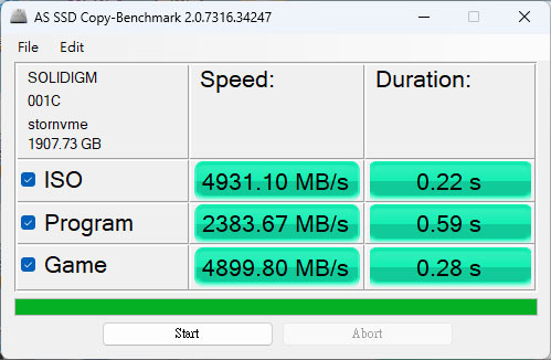 點我看大圖 SOLIDIGM P44 PRO PCIe Gen4 NVMe 2TB SSD開箱簡測