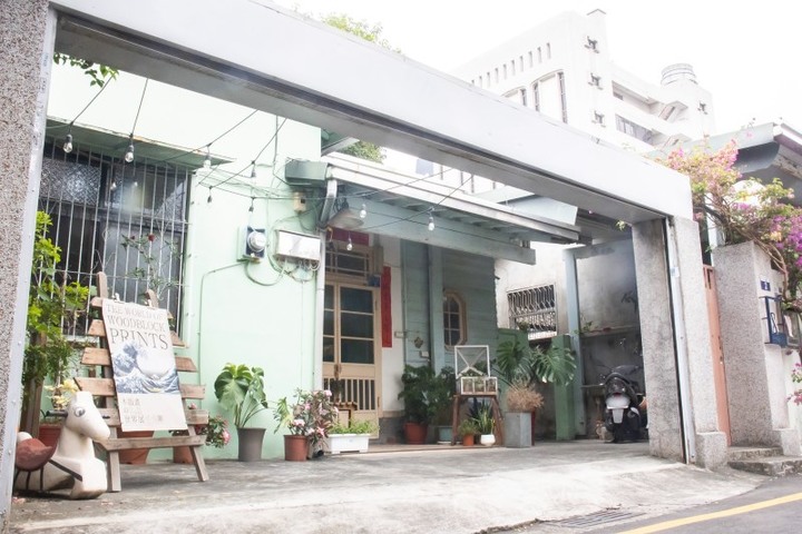台中民生路老宅穿梭古今 懷舊空間展日本「浮世繪」手工版畫