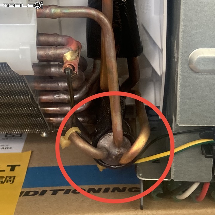 請教分離式冷氣室內機的銅管分岔設計