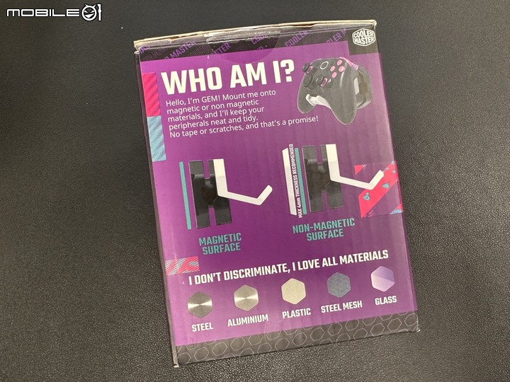 酷碼之寶 Cooler Master GEM 磁吸式電競支撐架
