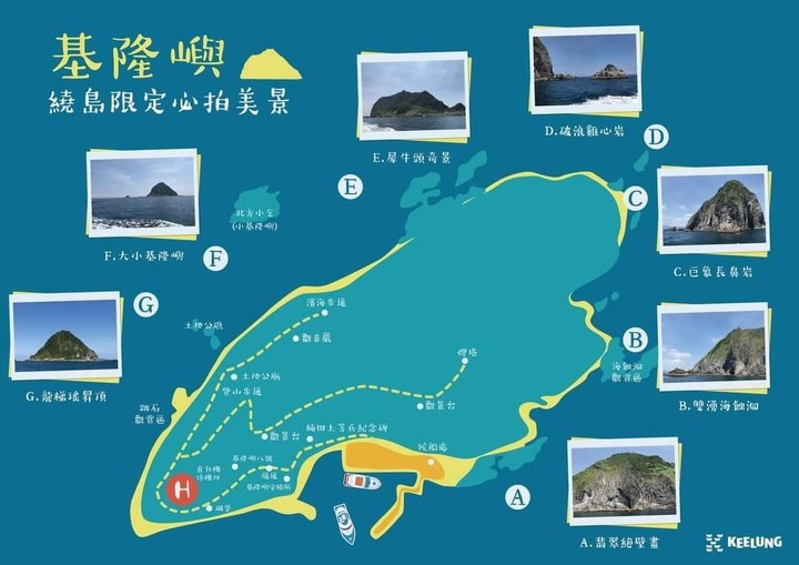 沒有雨的基隆(嶼)登島健行記
