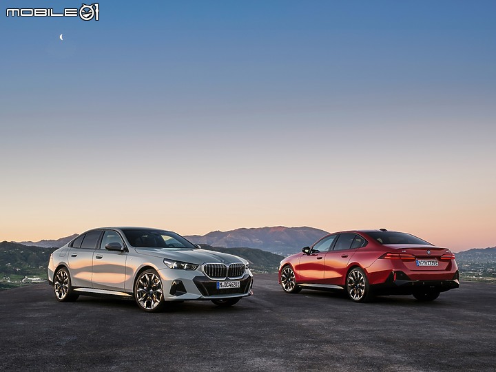 【海外新訊】BMW大改款5系列/純電i5正式發表,內外觀與數位科技全面進化、純電i5動力突破六百匹!