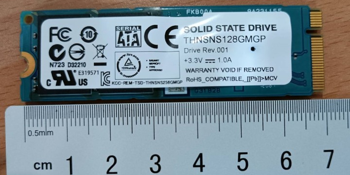請問這是何種SSD? Lenovo X1筆電