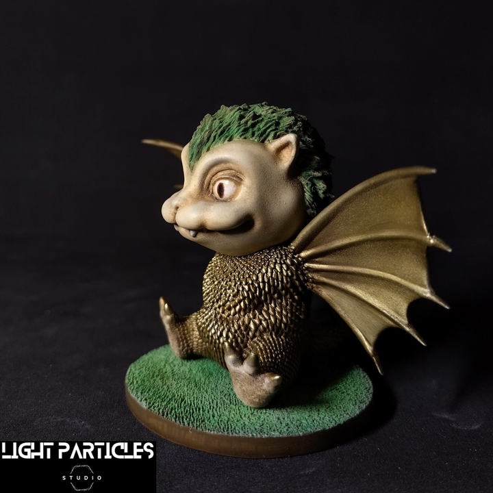 黒龍工房 チビドラット/Dorat/杜勒獸 GK 塗裝 分享