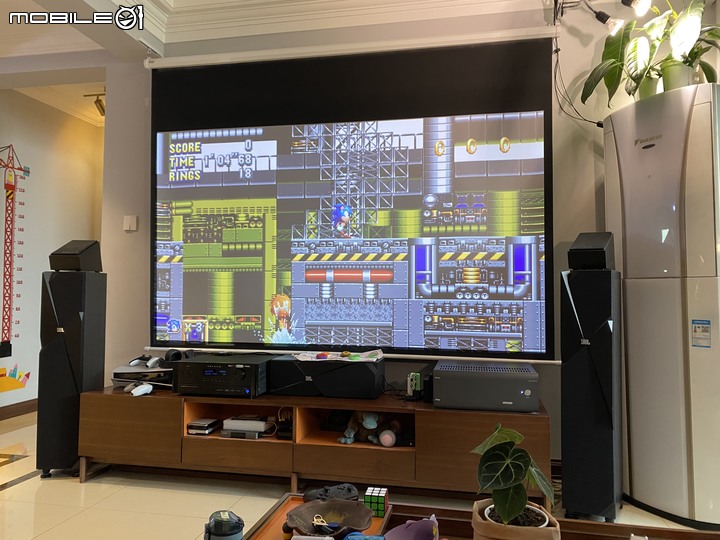 遊戲電影兩不誤的BENQ X3000i投影機