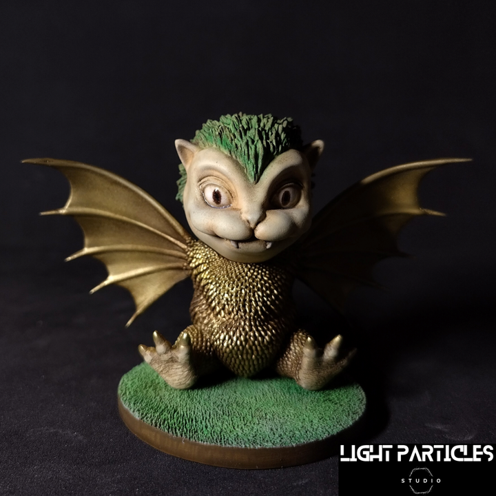 黒龍工房 チビドラット/Dorat/杜勒獸 GK 塗裝 分享