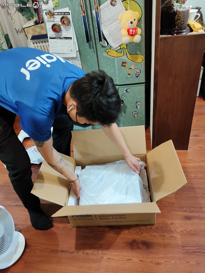 點我看大圖 【開箱分享】Haier 海爾中空絲膜超濾淨水器 1200G 與心得分享
