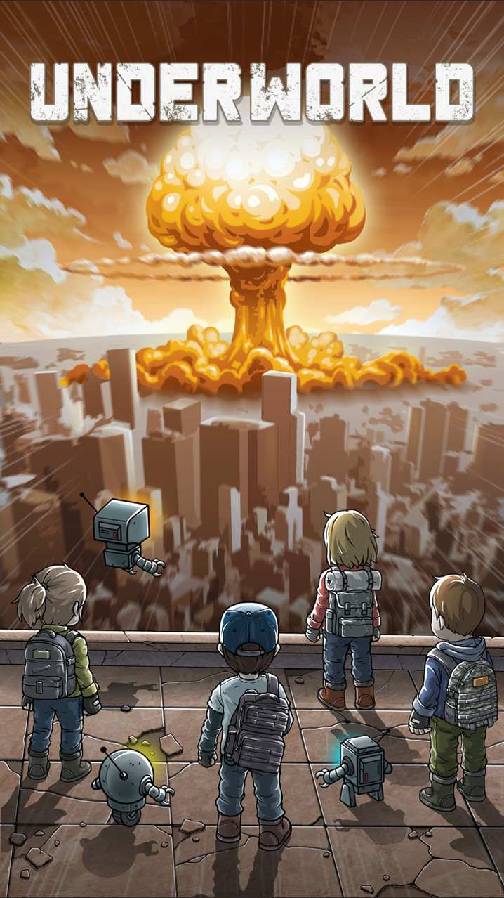 《地下世界：庇護所》イキノコレ！終末世界 Underworld : The Shelter | 末日題材的避難所建造模擬遊戲 冒險射擊闖關 收集生存物資