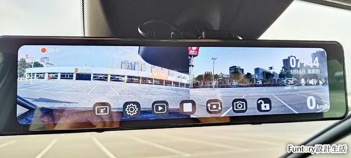 [開箱] abee R120 快譯通電子後視鏡評測@一機多用行車紀錄器使用心得