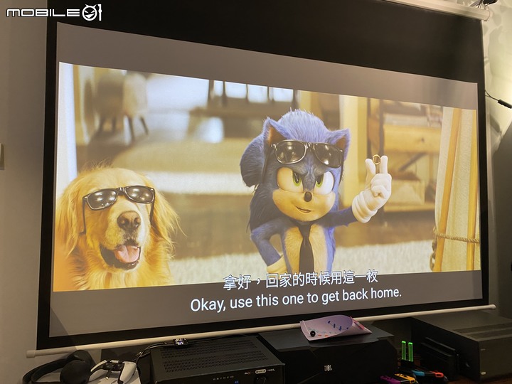 遊戲電影兩不誤的BENQ X3000i投影機