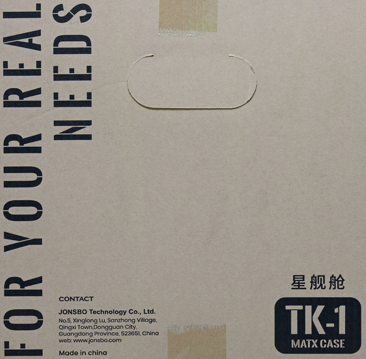 點我看大圖 JONSBO喬思伯TK-1星艦艙機殼開箱