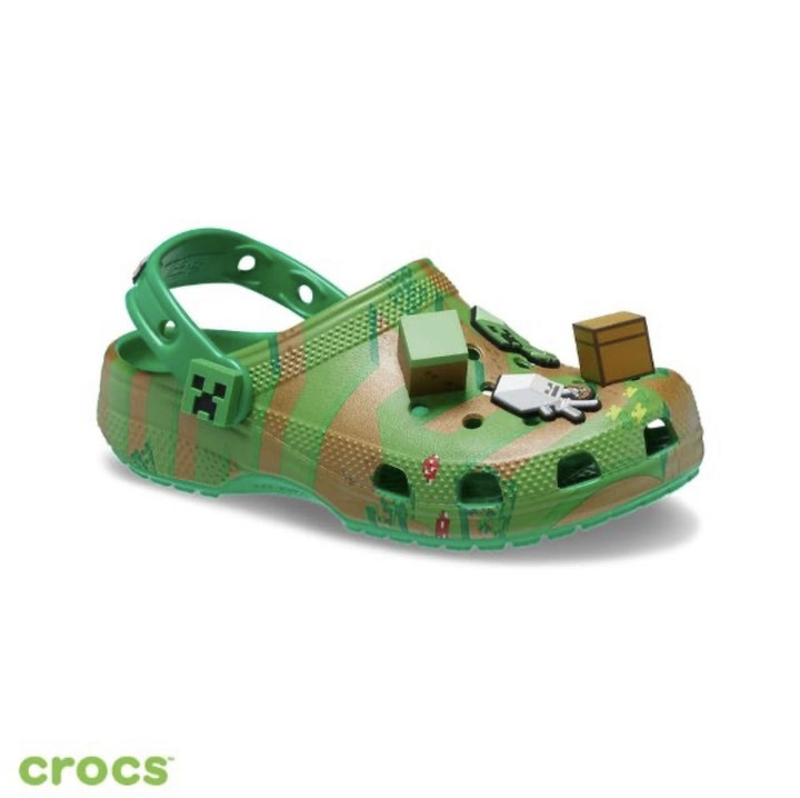 【開箱】Crocs Minecraft 麥塊我的世界童鞋