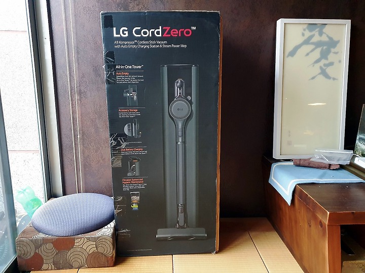 【蒸厲害】 LG A9 TS 蒸氣系列濕拖無線吸塵器 體驗心得分享<<好乾淨>>