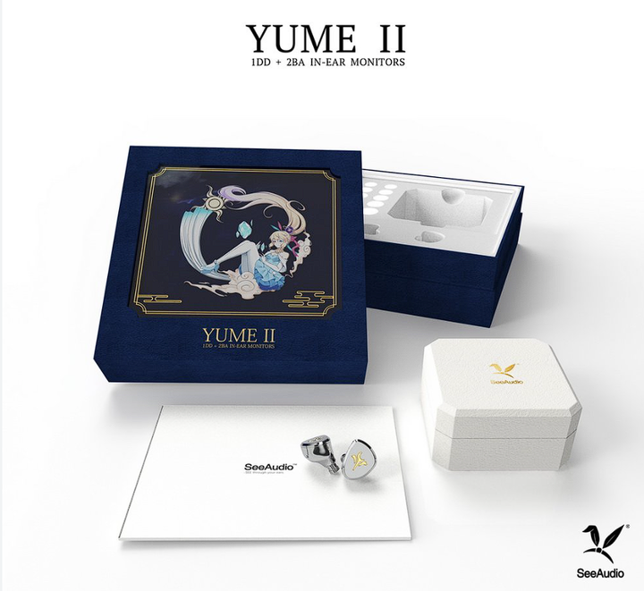 開箱｜SeeAudio YUME II 入耳式耳機 - 圈鐵混合三單元，質感與音質全新詮釋！