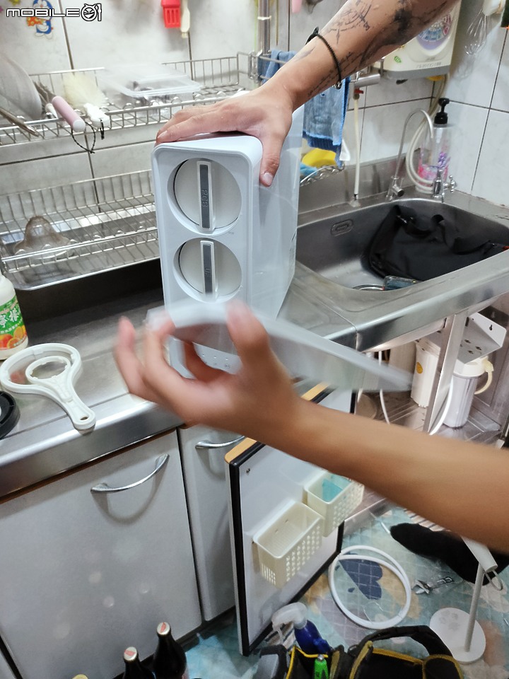 點我看大圖 【開箱分享】Haier 海爾中空絲膜超濾淨水器 1200G 與心得分享