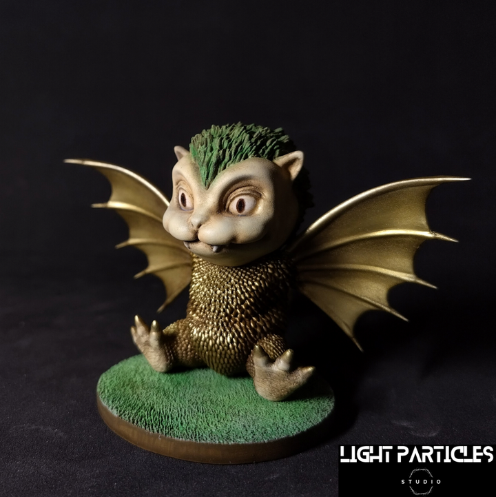 黒龍工房 チビドラット/Dorat/杜勒獸 GK 塗裝 分享