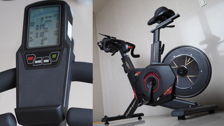 點我看大圖 極度接近公路車設定的磁控後驅飛輪車 BGYM X1000