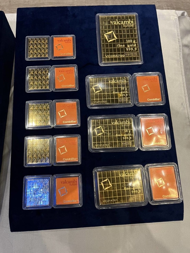 瑞士的國際認證金條品牌有那些?
