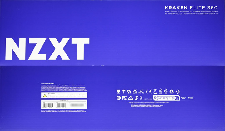 點我看大圖 NZXT KRAKEN ELITE 360一體式水冷散熱器開箱