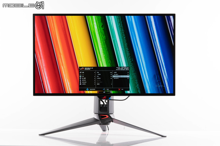 ROG SWIFT OLED PG27AQDM 電競螢幕開箱測試 高顯色快反應高對比帶來的遊戲畫面震撼