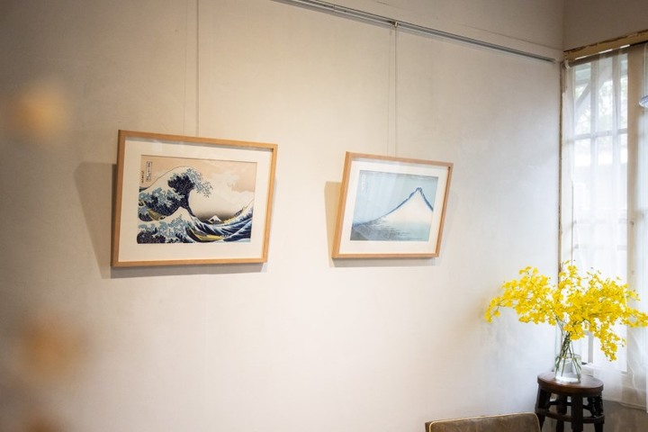 台中民生路老宅穿梭古今 懷舊空間展日本「浮世繪」手工版畫
