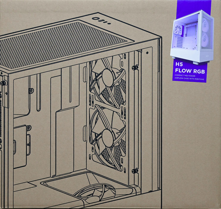 NZXT H5 FLOW RGB機殼開箱