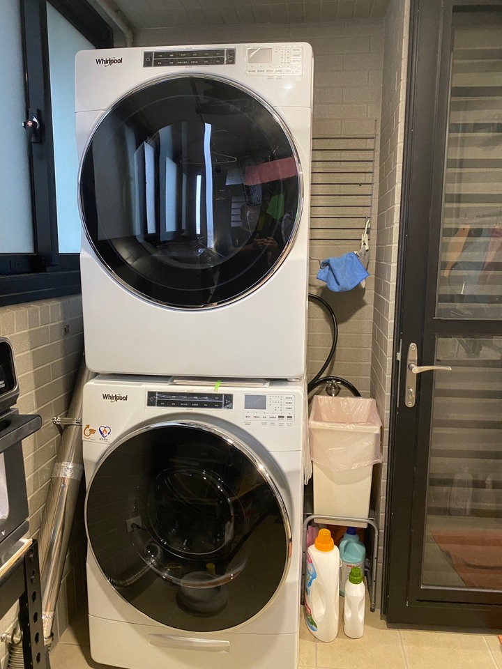 惠而浦8620 洗+烘 安裝