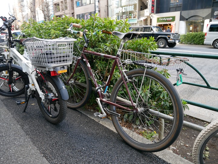 2023日本東京賞櫻順便看看東京的腳踏車們