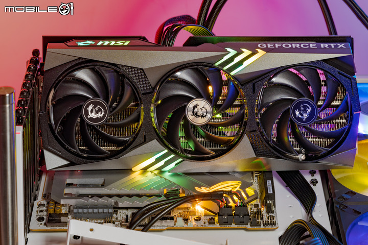 微星 GeForce RTX 4060 Ti GAMING X TRIO 8G 顯示卡開箱實測 以大開口散熱提供更高運作效能