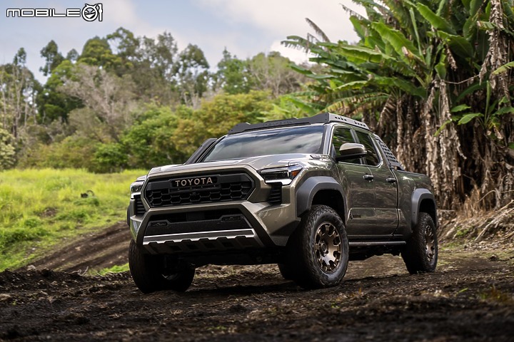 【海外新訊】Toyota大改款Tacoma登場,具備豐富車型等級、首度加入i-Force Max渦輪油電動力!