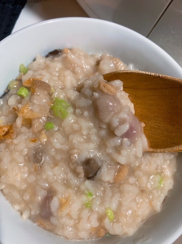 古早味芋頭鹹粥(用特福迷你萬用鍋製作版本)