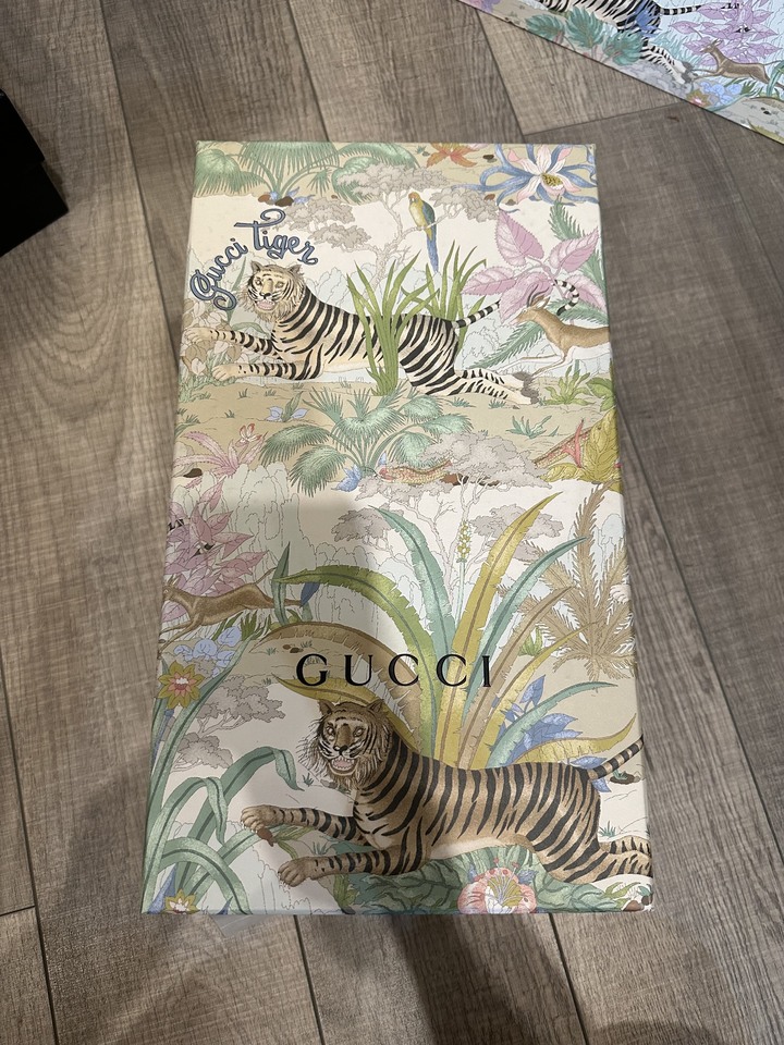 「開箱」GUCCI TIGER sneakers