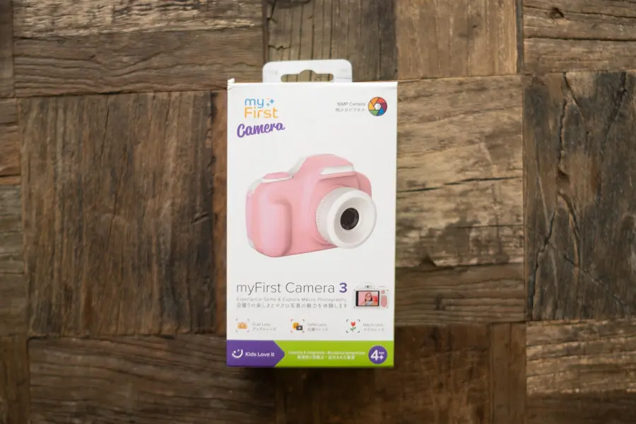 超高畫質!搭載完整功能的兒童數位相機 myFirstCamera 3 開箱