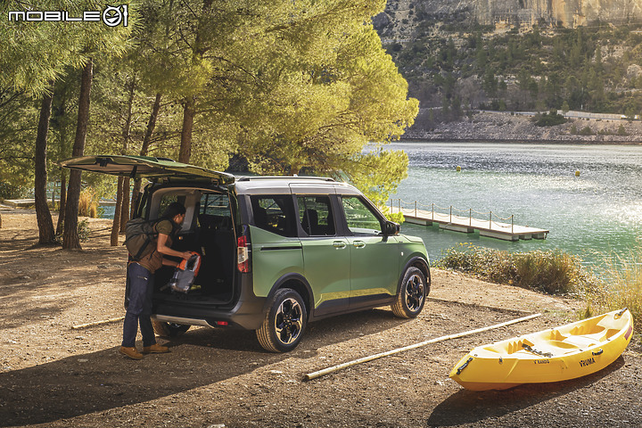 【海外新訊】Ford Tourneo Courier車系正式推出,具備純電、燃油兩種動力選項!