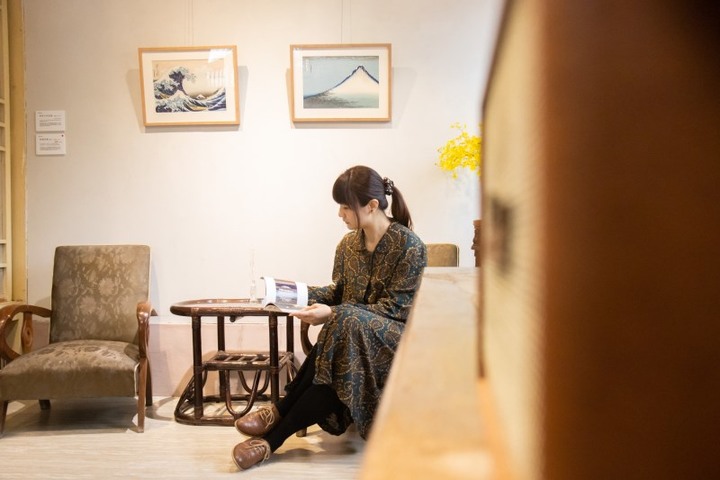 台中民生路老宅穿梭古今 懷舊空間展日本「浮世繪」手工版畫