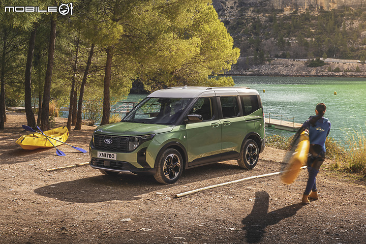 【海外新訊】Ford Tourneo Courier車系正式推出,具備純電、燃油兩種動力選項!