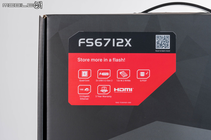 ASUSTOR FLASHSTOR 12 Pro FS6712X NAS 開箱實測 10G 網路搭配全 SSD 配置提供高速存取快感