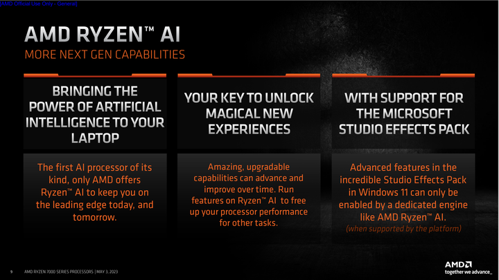 AMD 推出 7040U 系列低功耗筆電處理器 導入高階顯示核心與 AI 配置提供輕薄效能兼具選擇