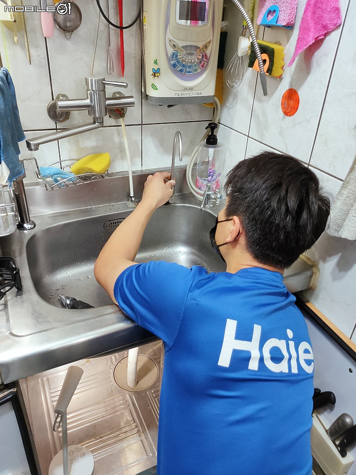 點我看大圖 【開箱分享】Haier 海爾中空絲膜超濾淨水器 1200G 與心得分享