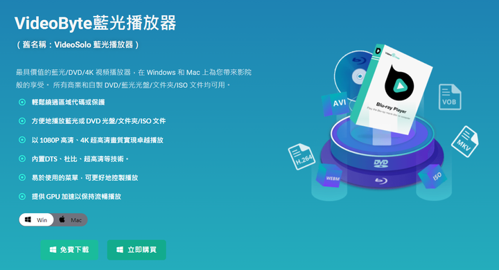 【2023年最新】可在Windows和Mac上觀看藍光電影的播放器軟體Top6