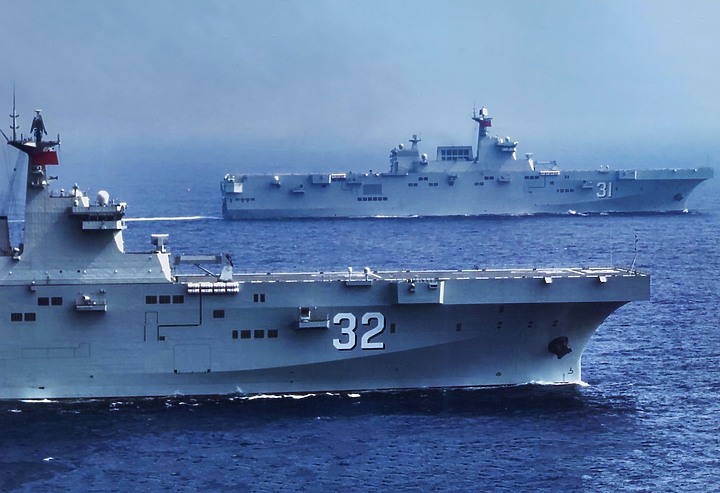 國軍靶標誌：02-雄風靶船(中)-共軍載具平台船艦整理-2023年7月10號更新