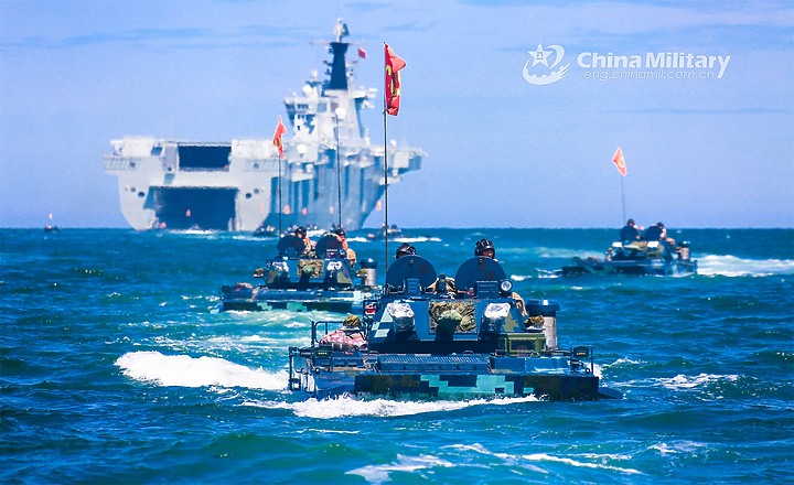 國軍靶標誌：02-雄風靶船(中)-共軍載具平台船艦整理-2023年7月10號更新