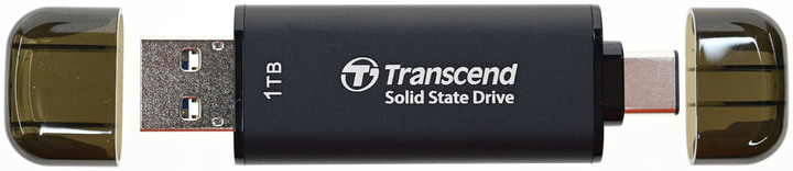 點我看大圖 創見Transcend ESD310C雙頭外接式1TB SSD開箱
