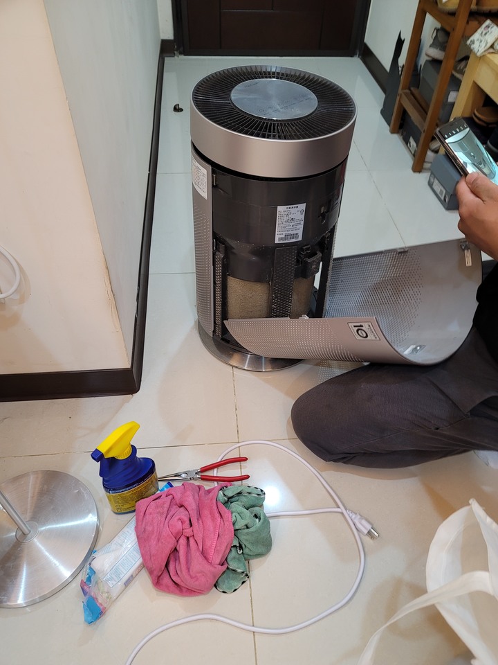 LG尊榮產品保養 服務初體驗(清淨機 除濕機)