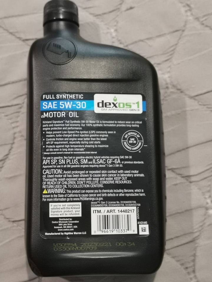 關於好市多5W-30機油行駛里程